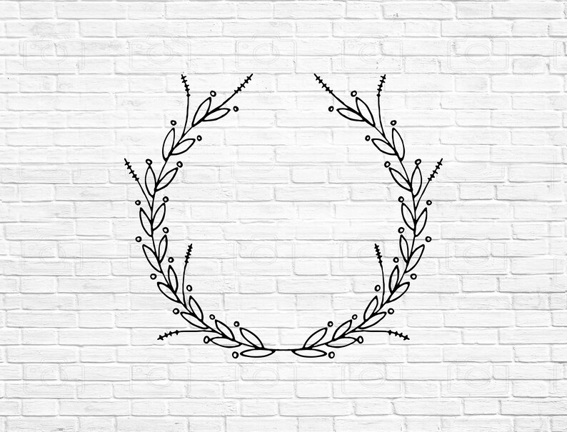 Download Clip Art Wedding Clip Art 15 Frame Wedding Floral Clipart Monogram Frame Laurel Svg Wire Frame Clipart Leaf Wreath Flower Svg Art Collectibles
