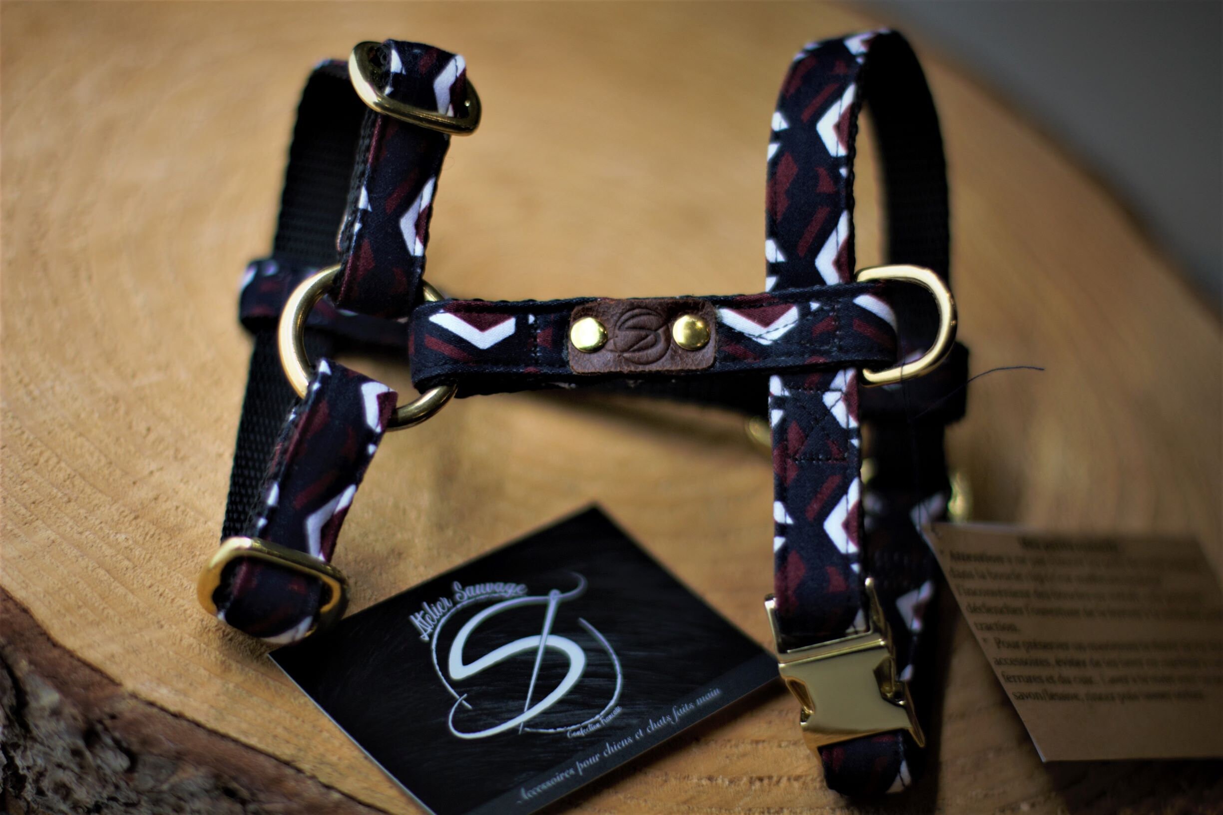 Harnais Collection Obsidienne ~ Chien et Chat