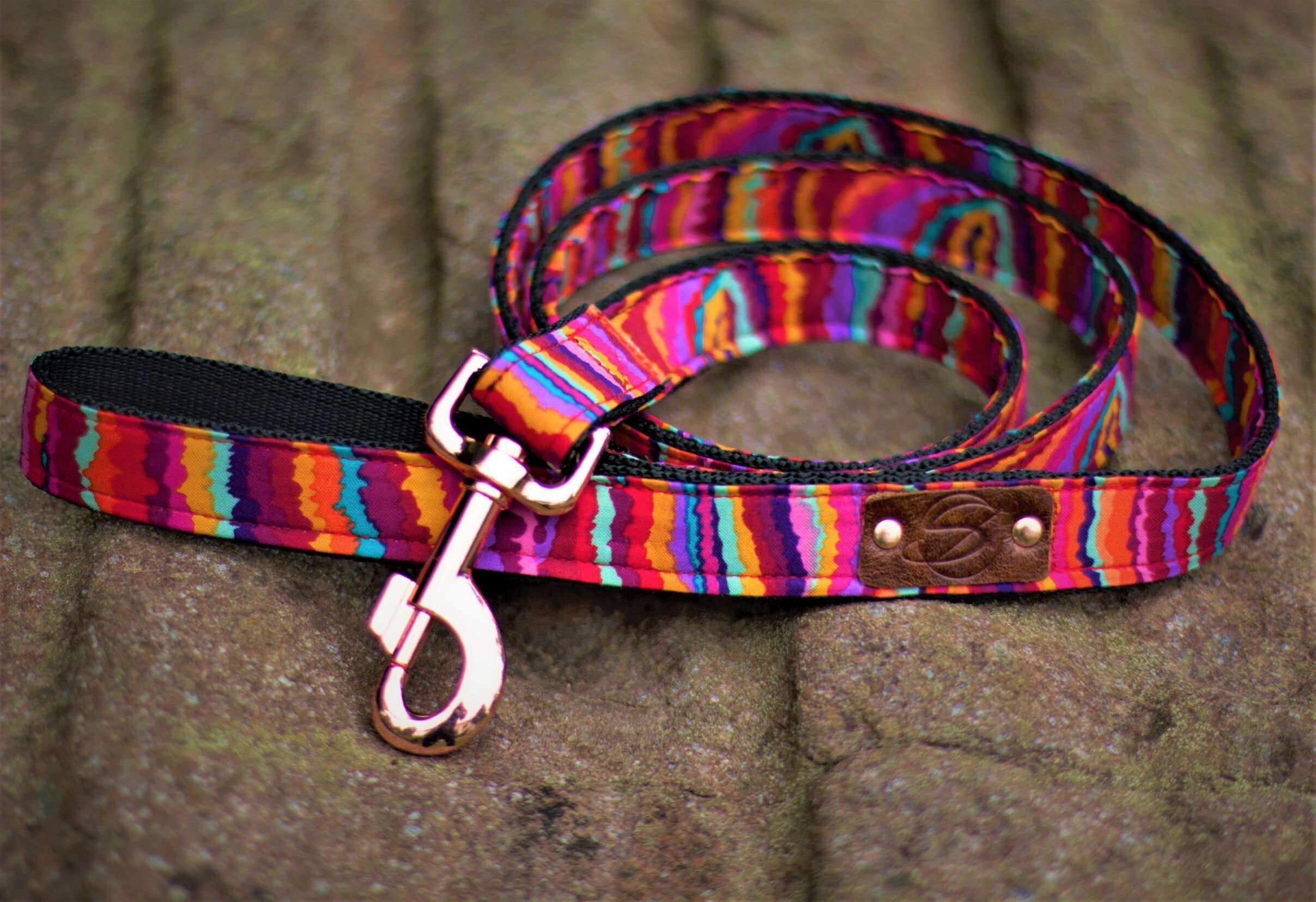 Laisse | Normale ou Courte Collection Rainbow