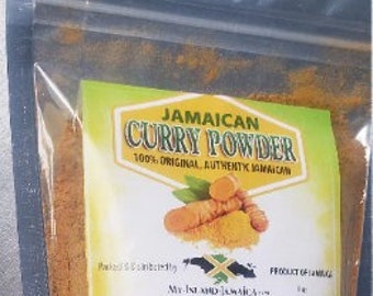 Jamaican CURRY POWDER (Bulk) | Home-Style 100% Organic Jamaican Curry Powder | Traditional Jamaican Curry Seasoning