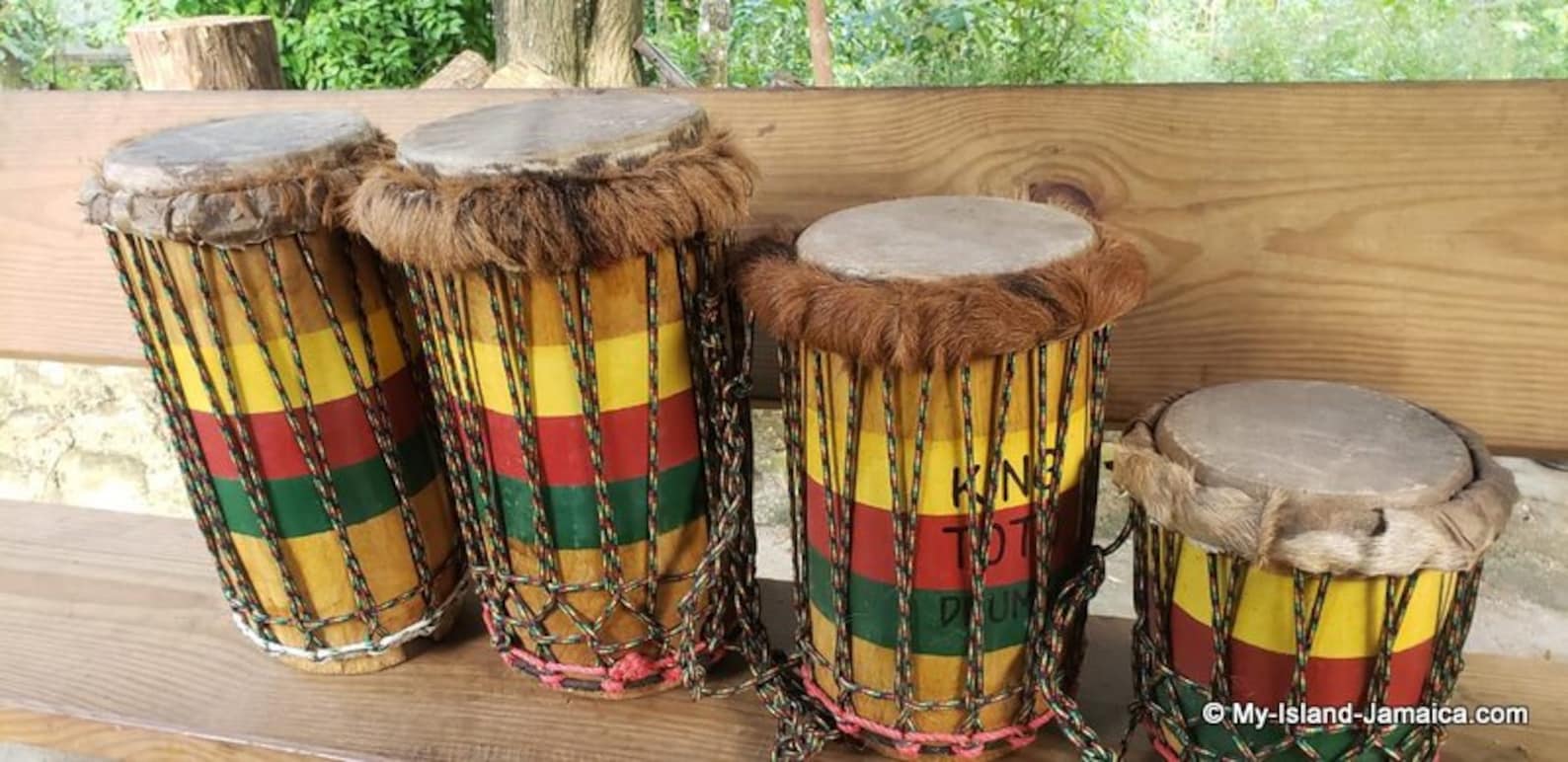 Rastafarian Drums DJEMBE & Kette Drum FREE SHIPPING Etsy