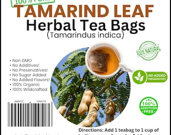 Tamarind Leaf Tea Bags (tamarindus Indica) | 100% Wildcrafted Jamaican ...