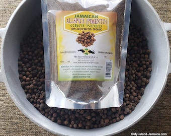 GROUNDED 100% Jamaican Allspice (Pimento) | FREE SHIPPING | Grade A+ | HandPicked, Sun Dried Allspice Berries