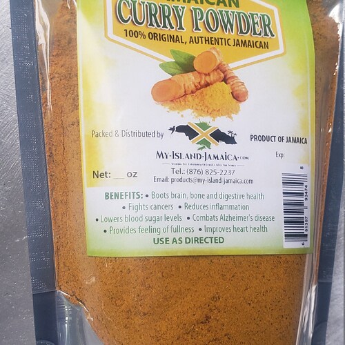 Jamaican CURRY POWDER bulk Homestyle 100 Organic Etsy