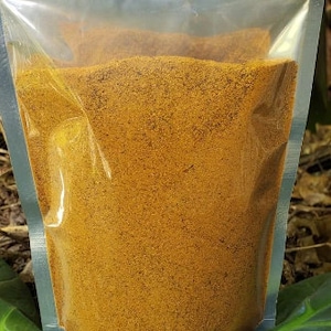 Jamaican CURRY POWDER (Bulk) | Home-Style 100% Organic Jamaican Curry Powder | Traditional Jamaican Curry Seasoning