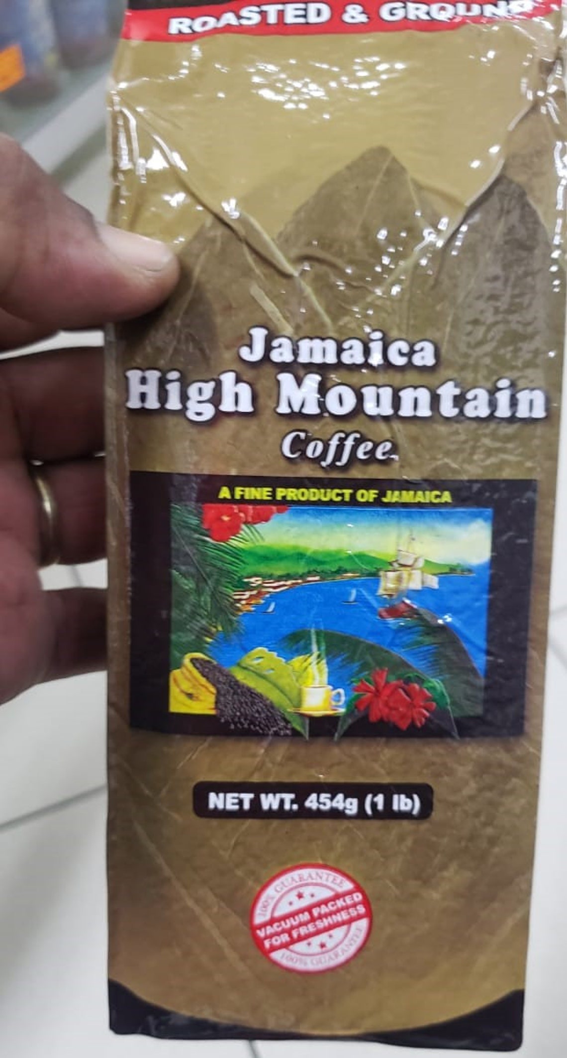 100 Jamaican HIGH MOUNTAIN COFFEE Available Grouded And Etsy