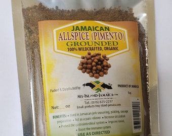 GROUNDED 100% Jamaican Allspice (Pimento) | FREE SHIPPING | Grade A+ | HandPicked, Sun Dried Allspice Berries