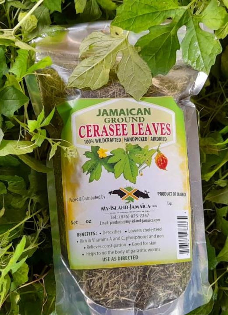 Jamaican CERASEE 100 Wild Crafted & Hand Picked Bitter Etsy