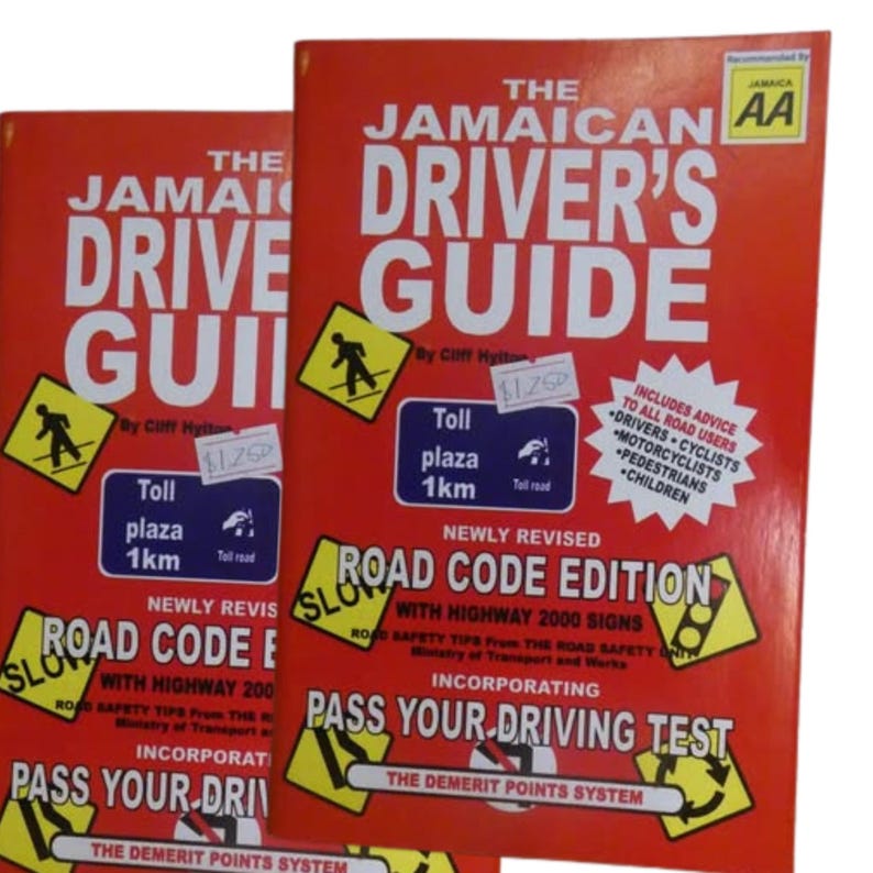 Jamaican DRIVERS GUIDE Book | Learn the Jamaican Road Code | Official ...