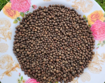 Jamaican PIMENTO (Allspice Berries (Whole) | HandPicked, Sundried | FREE SHIPPING | Grade A+ | Wildcrated Dried Allspice Seeds