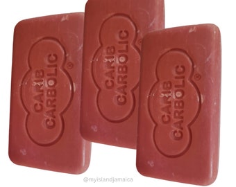 100% CARBOLIC SOAP | Vintage Traditional Jamaican | Free Shipping |Organic | Authentic Jamaican