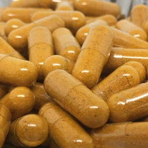Wildcrafted TURMERIC Vegan Capsules 1000mg -Organic High Potency - 100% JAMAICAN (Optional with Black Pepper)