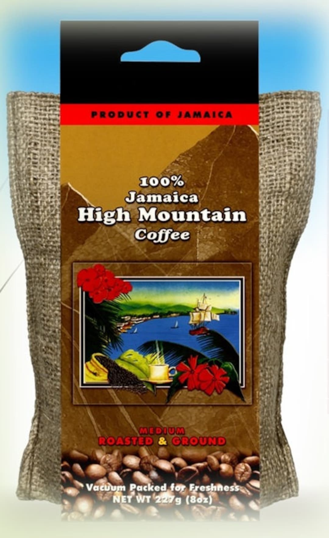HIGH MT COFFEE BEANS (PRINT) 16oz main image 0
