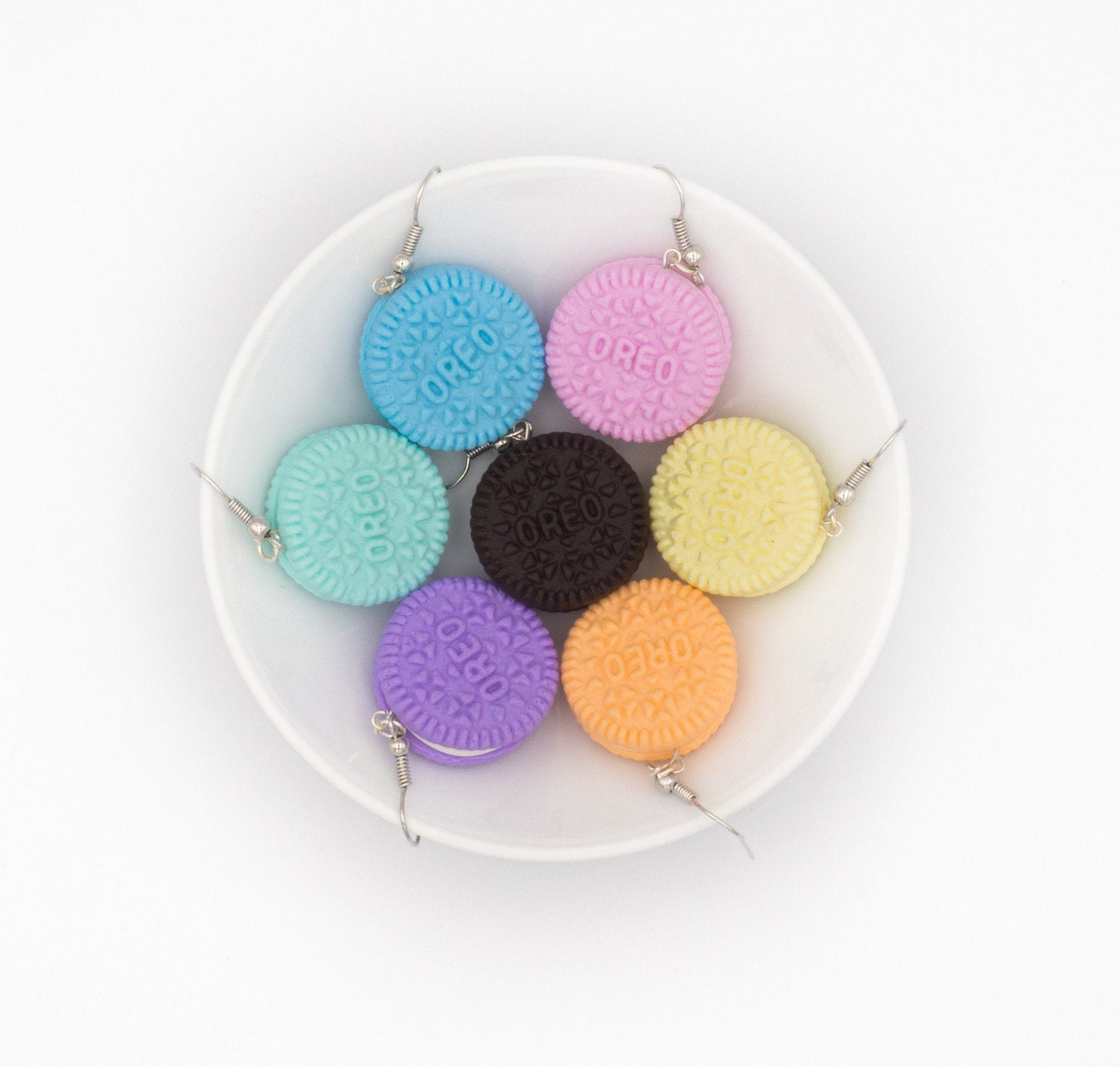 Weird earrings Food earrings Polymer clay earrings Fun Etsy