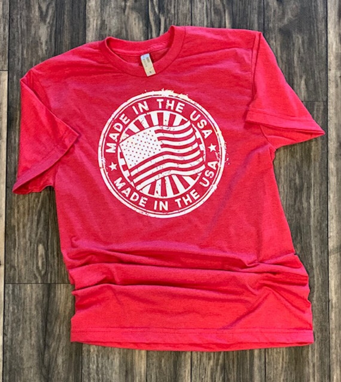 Made in the USA Tshirt USA Made Tshirt Made in America Etsy