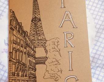 Paris Notizheft Moleskine mit eigenem Coverdesign