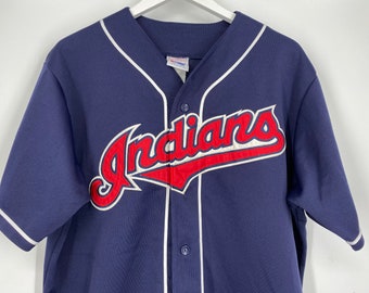 indians throwback jersey