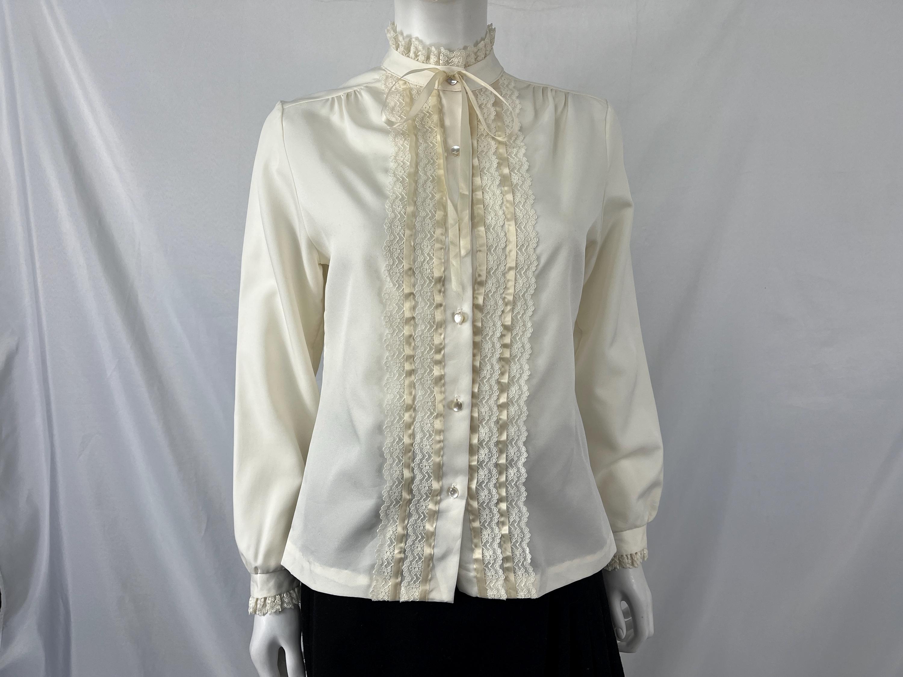 70s Ruffle Blouse - Etsy 70s Ruffle Blouse - Etsy