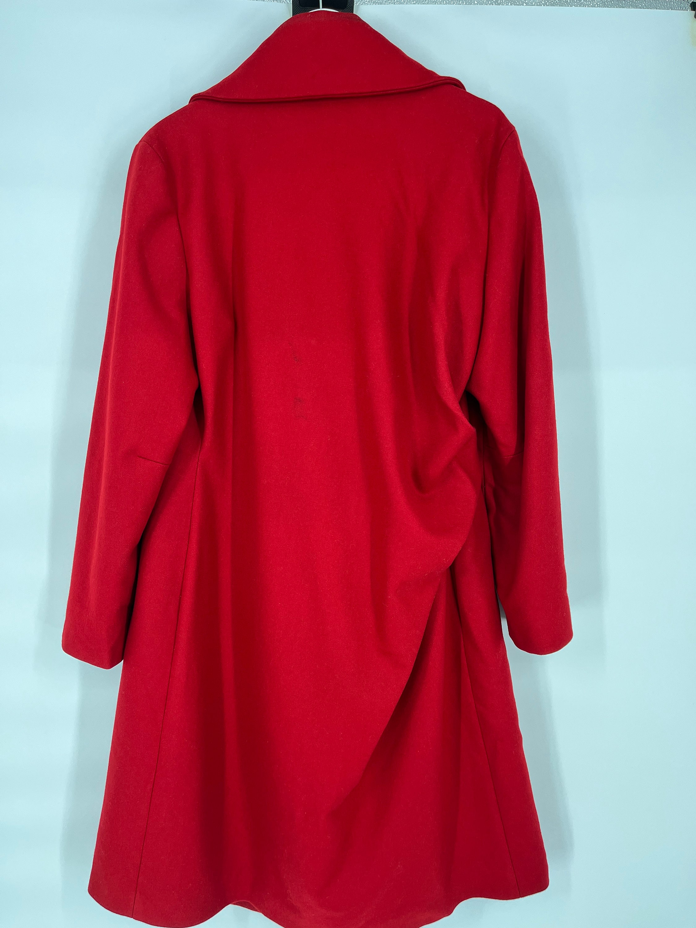 Vivienne Westwood for Virgin Atlantic Avant Garde Red Wool Long