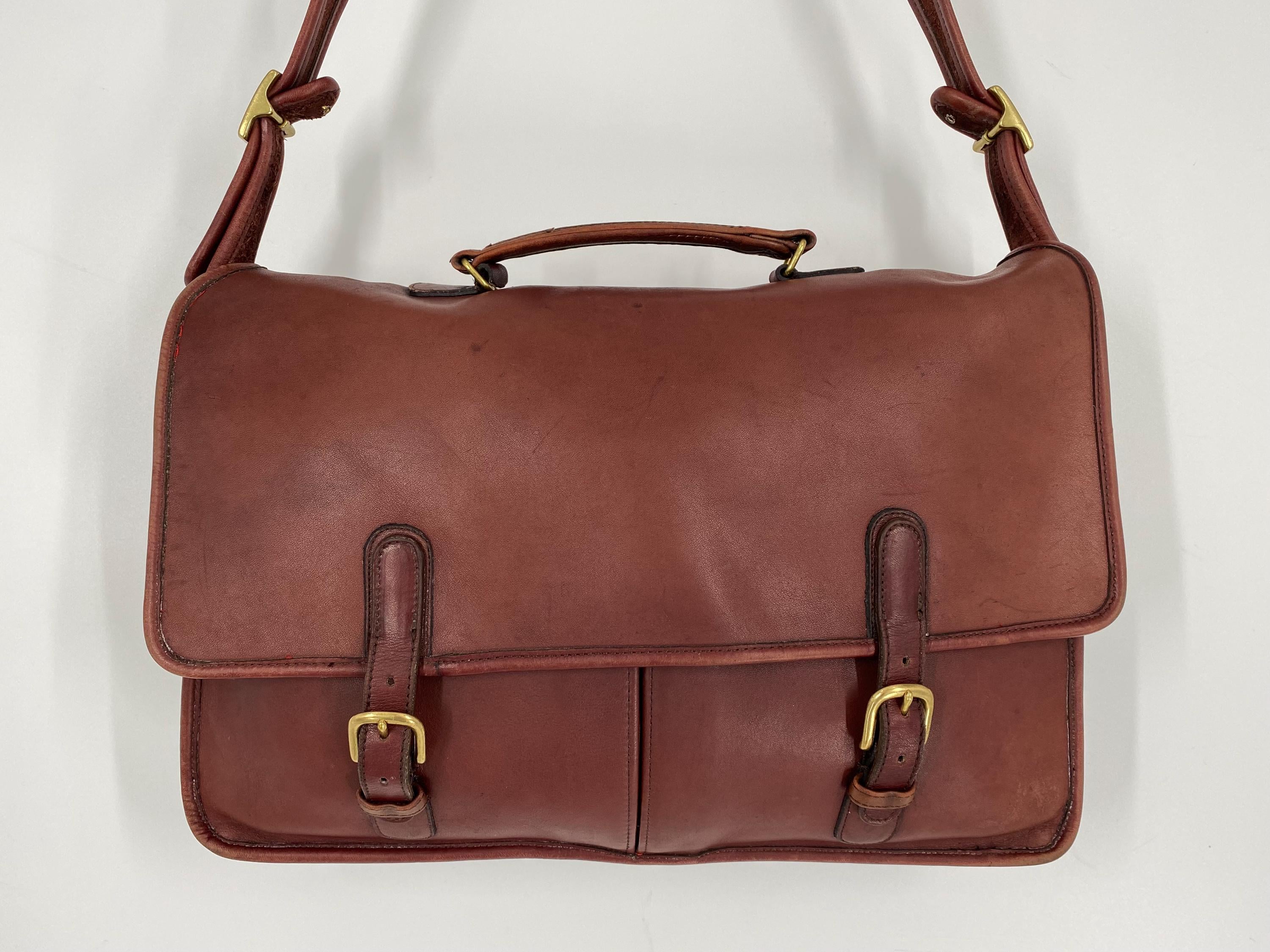 Vintage Coach Mens Briefcase - Etsy