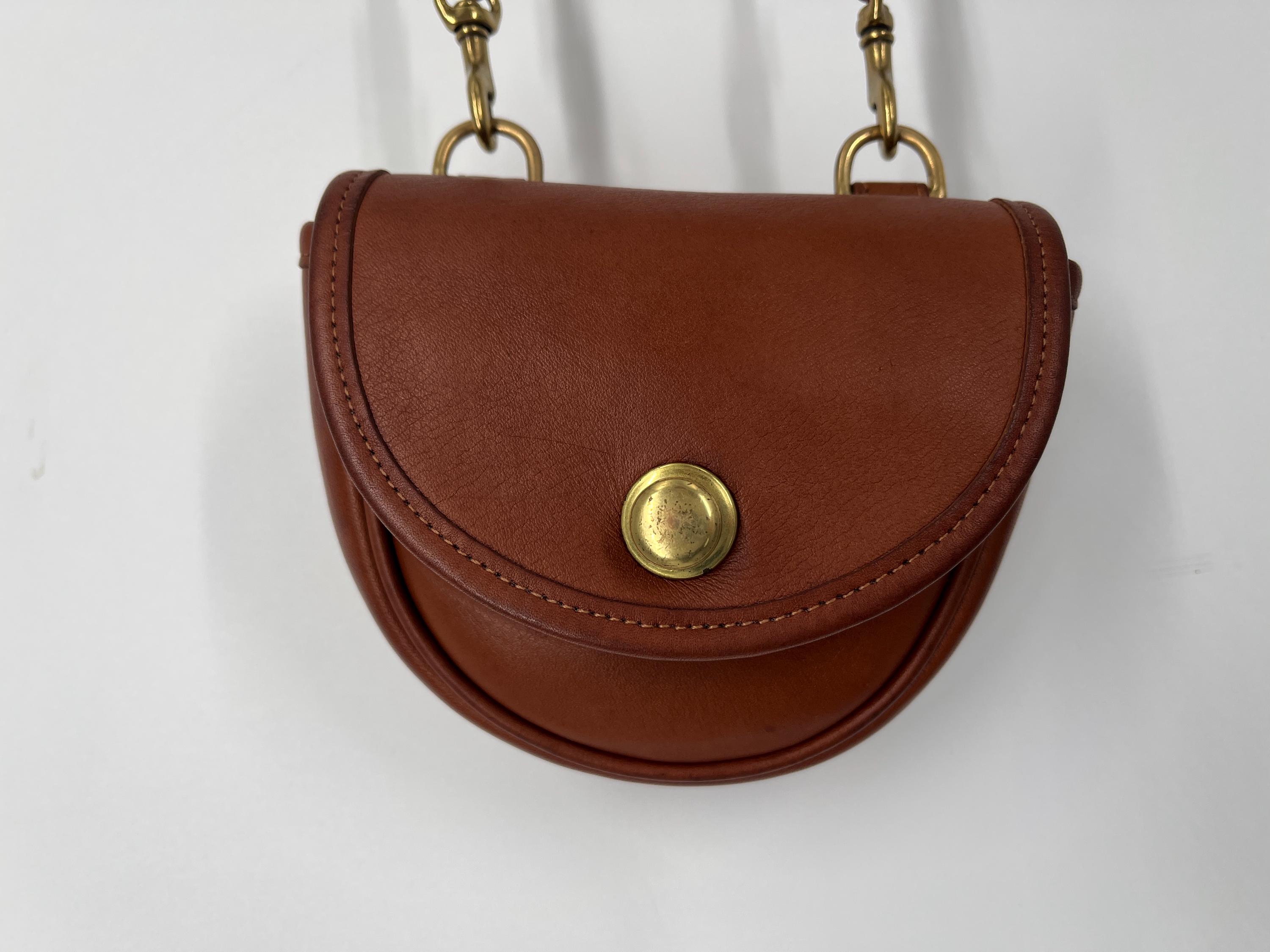 Vintage Camel Tan Leather Crossbody Bag Brown Flap Black Trim 90s Minimalist Vintage Tan Crossbody Bag - Etsy main image 4