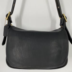 Vintage Black Coach Handbags - Etsy