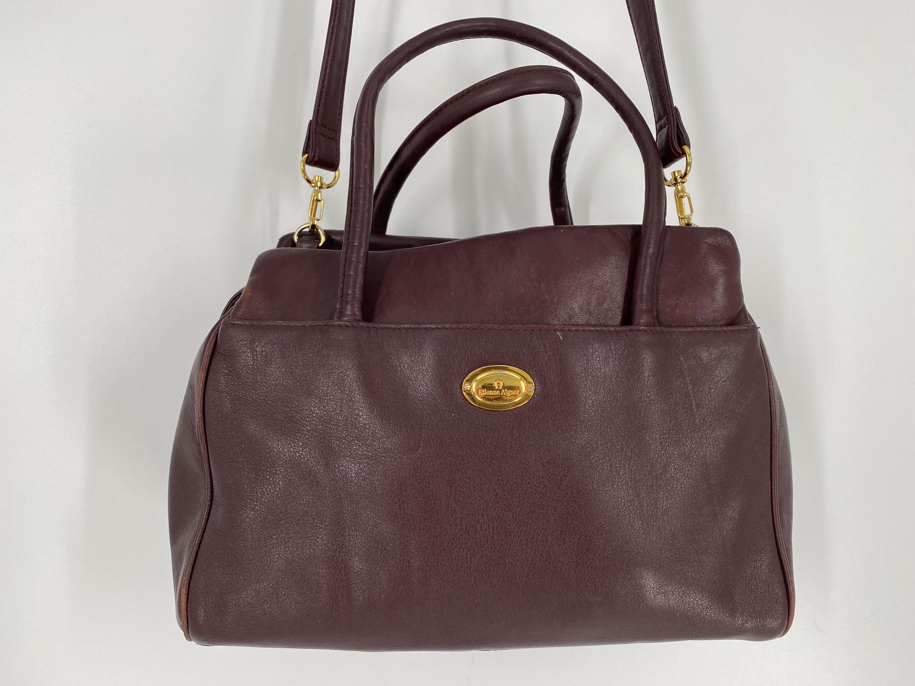 Rayさま専用‼️【ヴィンテージ 】ETIENNE AIGNER ・ダレスバッグ Vintage Etienne Aigner Bag - Etsy