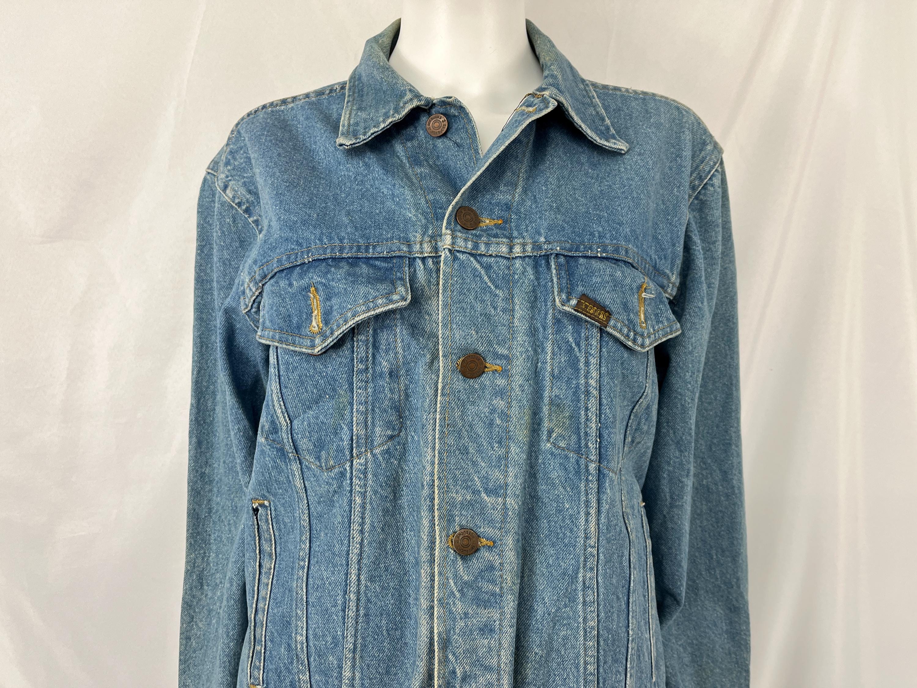 Vintage 70s/80s Sears Roebucks Western Wear Denim Jacket  Size M