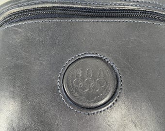 Vintage 1996 Coach Navy Olympic USA Team Fanny Pack / Made in USA