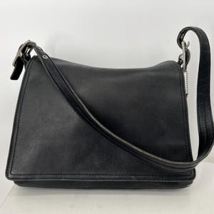Vintage Coach Black Shoulder Bag - Etsy