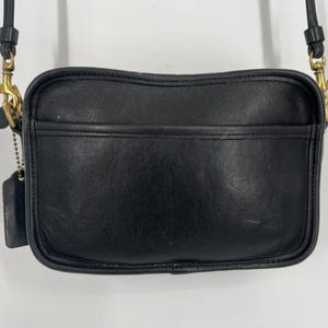 バッグ Rare Vintage Coach Plaza Bag Large Black Vintage 90s Black Coach Carnival Bag #9925 / Made in USA