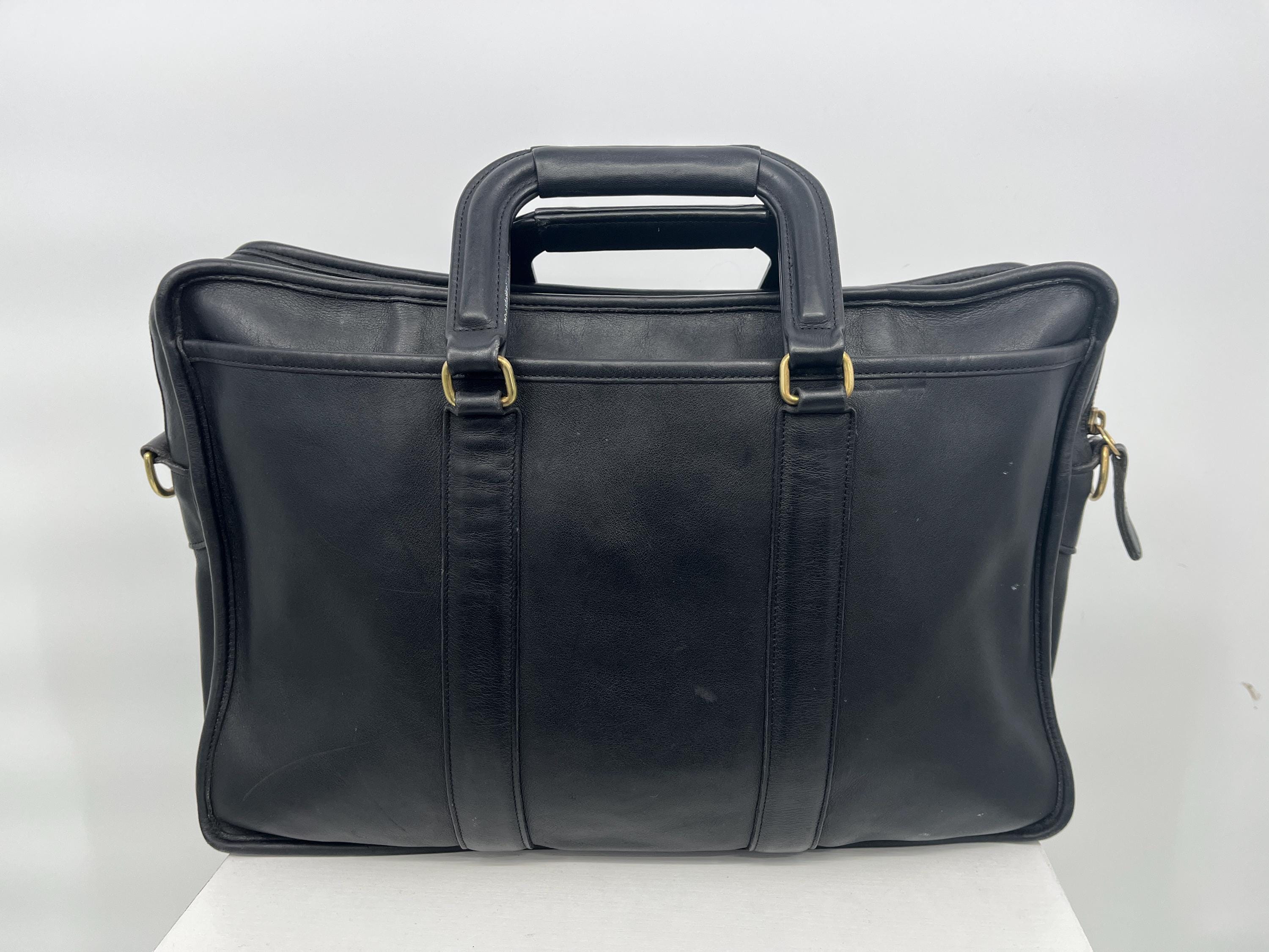 90s Coach Briefcase - Etsy