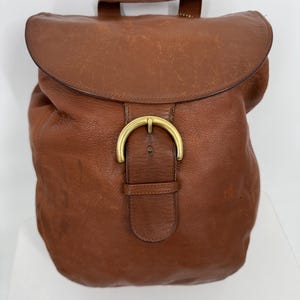 Vintage Coach Backpack Tan - Etsy