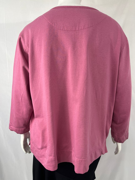 Vintage 90s/Y2k  Pink Fashion Bug Grandma Sweater… - image 8