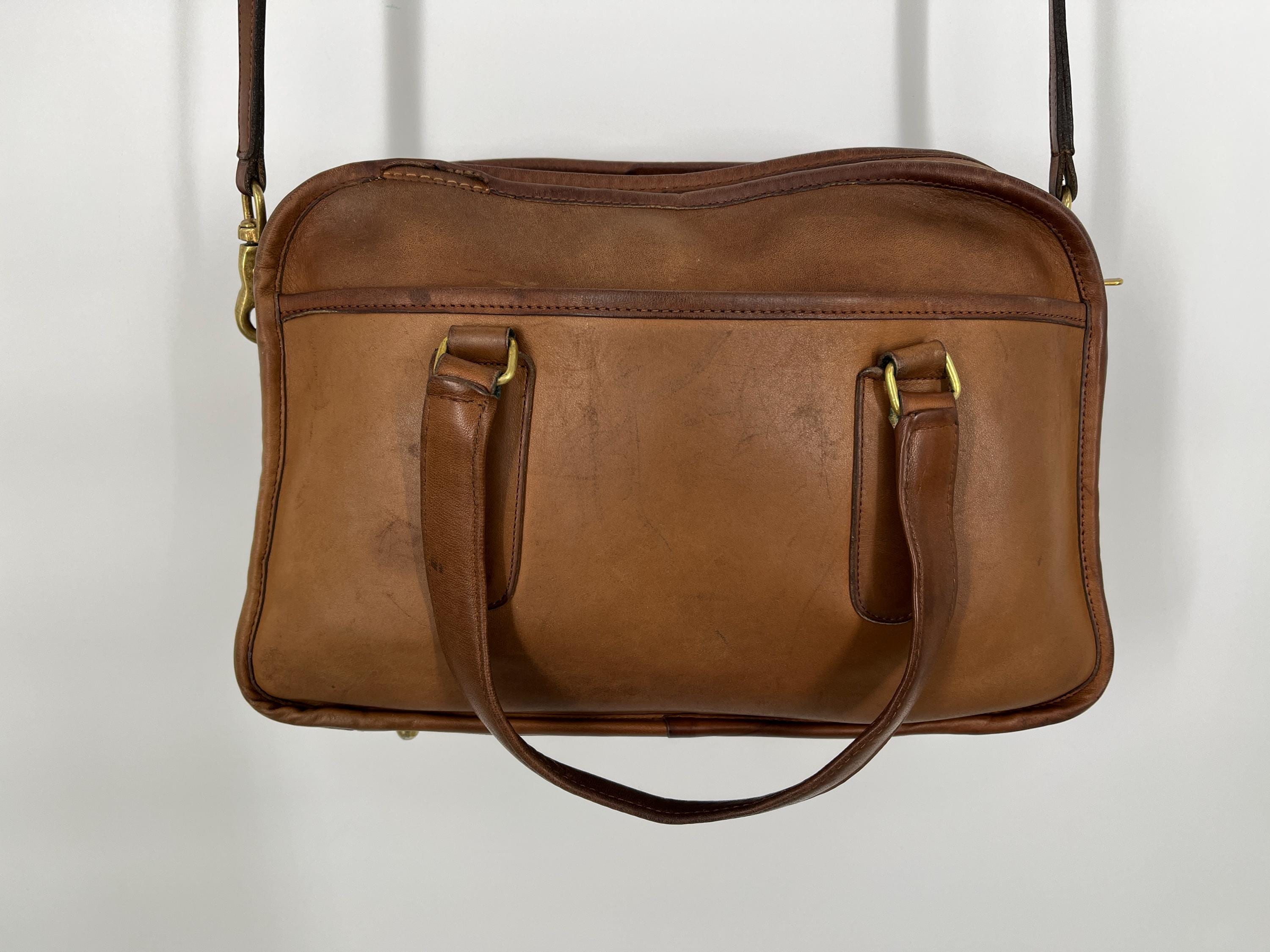 80’s OLD COACH SHOULDER BAG Extremely Rare 80s Made In USA Old Coach 0577-345(9853