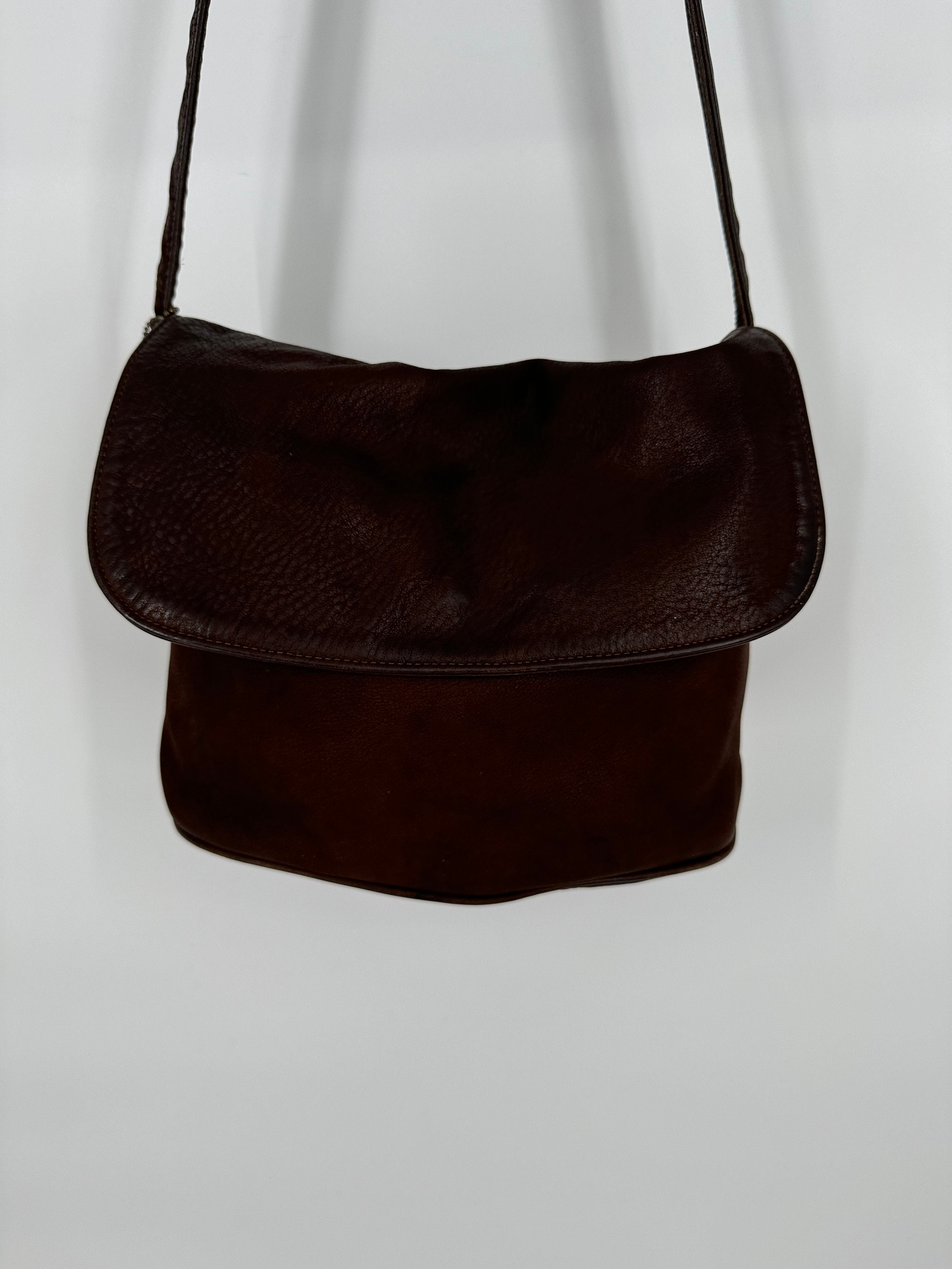 Brown Coach Flap Bag - Etsy