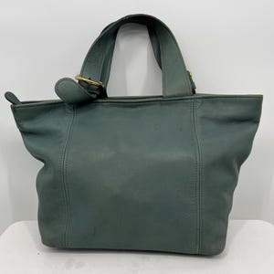 Vintage 1996 Coach Ocean Waverly Leather Shoulder Bag #4133  Made