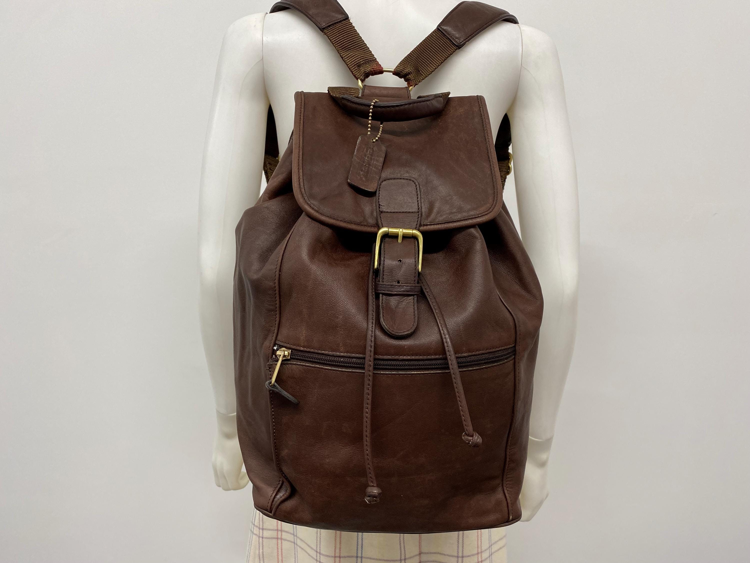 Coach Backpack Vintage - Etsy