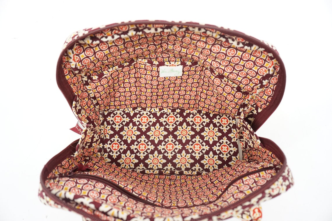 Vera Bradley Medallion Satchel Pattern Purse Etsy