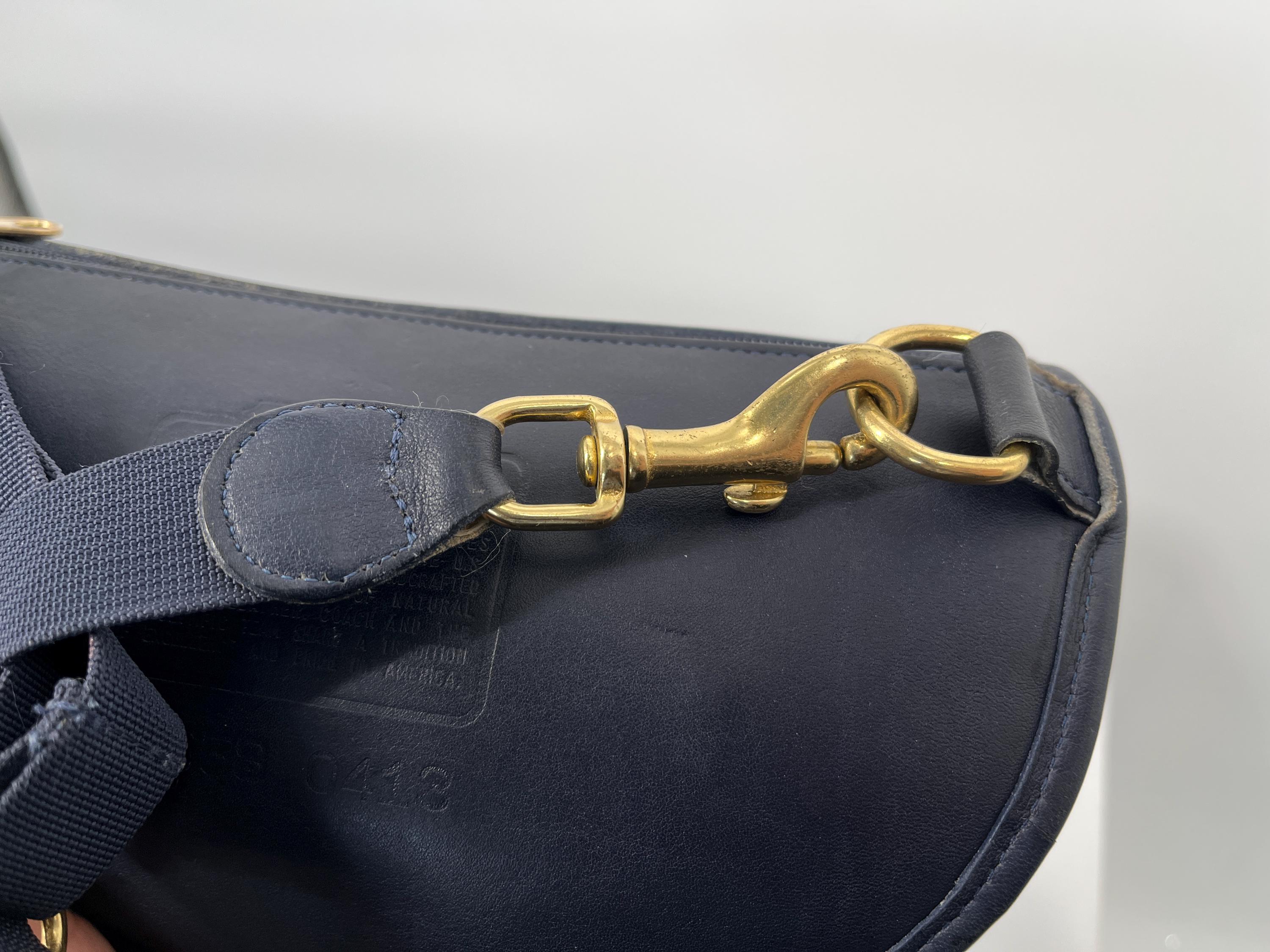 バッグ Coach USA Olympic Leather Fanny Pack 1996 Coach U.S.A. Olympics Commemorative Cognac Leather