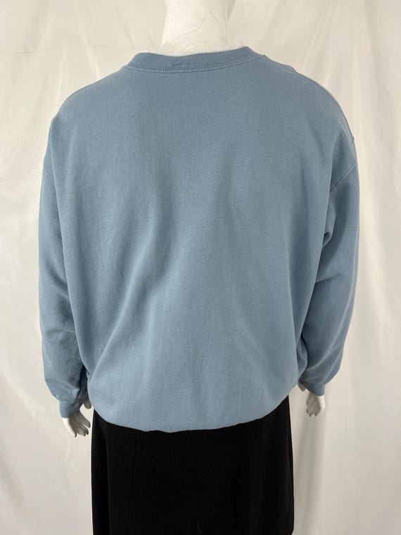 Vintage 90s Bunnies In Snow Crewneck By Country Store / Size 2X / View Description For Measurements And Condition Details View 4