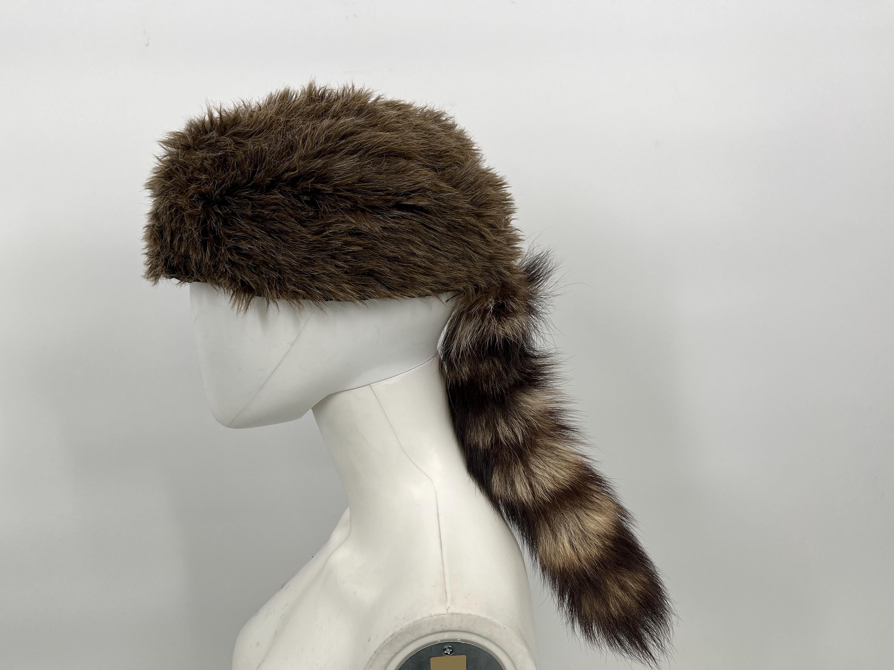 Charles‎ vintage racoon cap Coon Skin Cap – New England Naturals main image 2