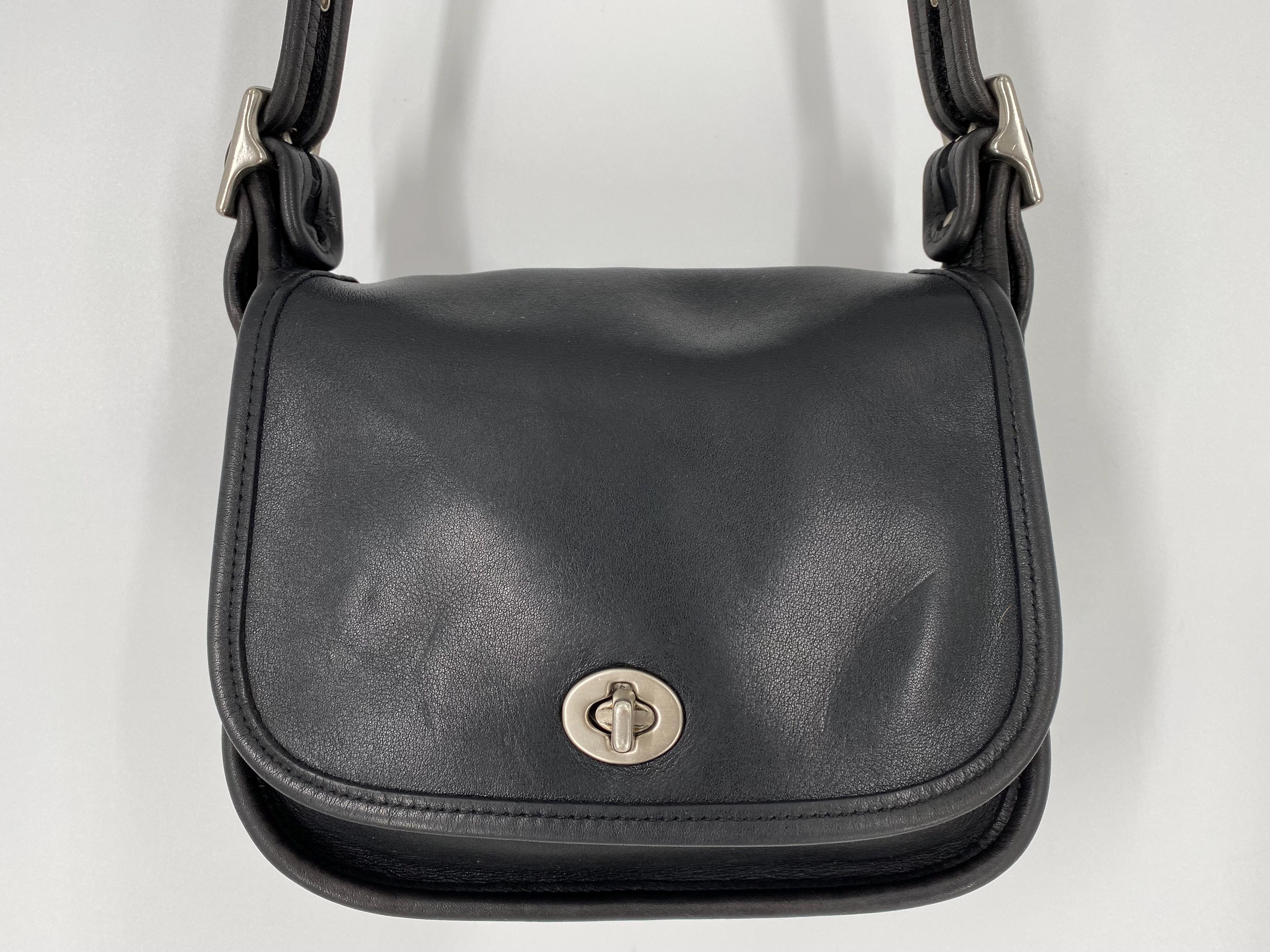 Coach trail bag black best sale