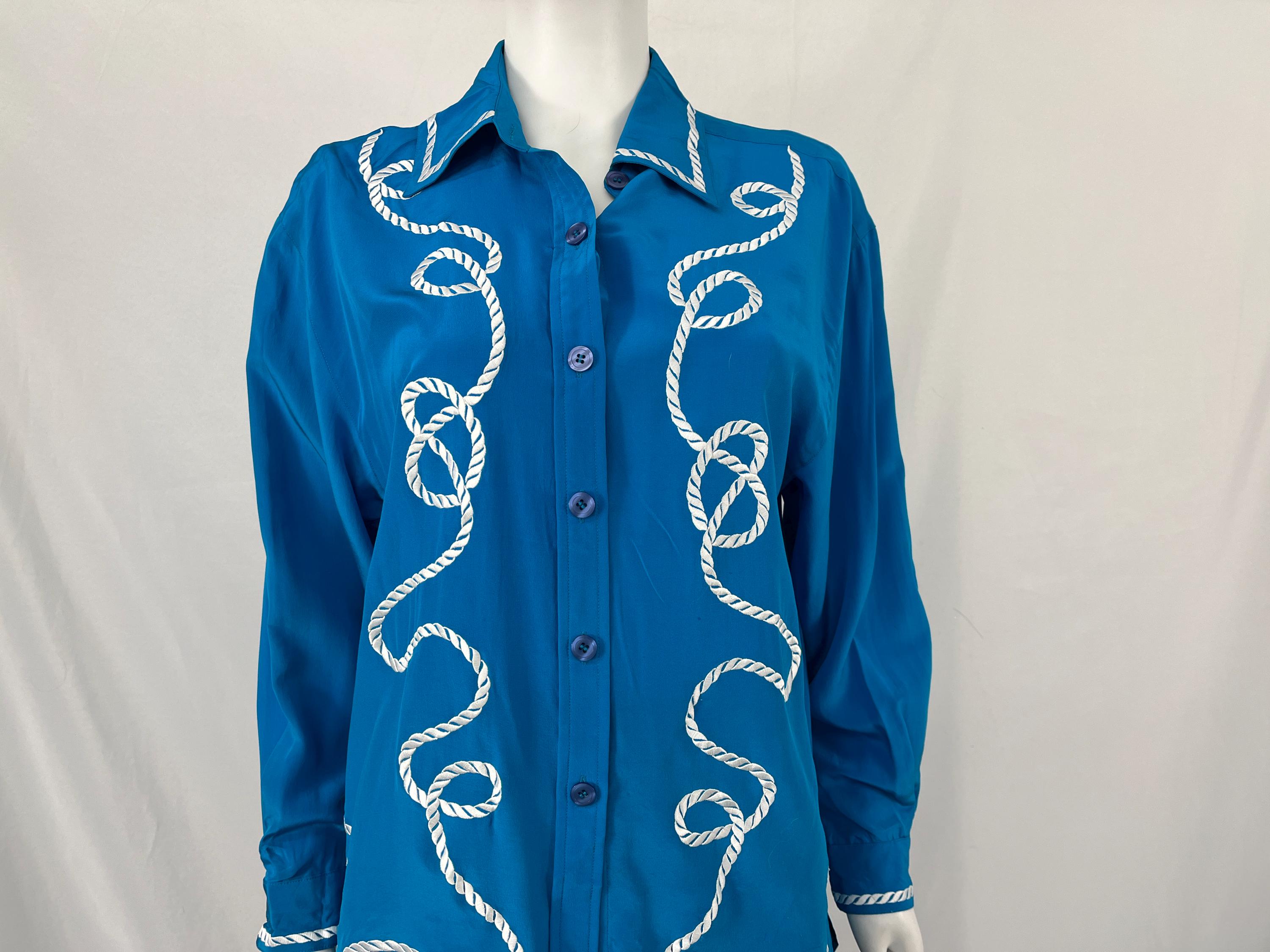 シャツ+ブラウス(長袖+七分) DIANE VON FURSTENBERG SILK BLOUSE DIANE von FURSTENBERG（シャツ/ブラウス(長袖/七分)）のフリマ