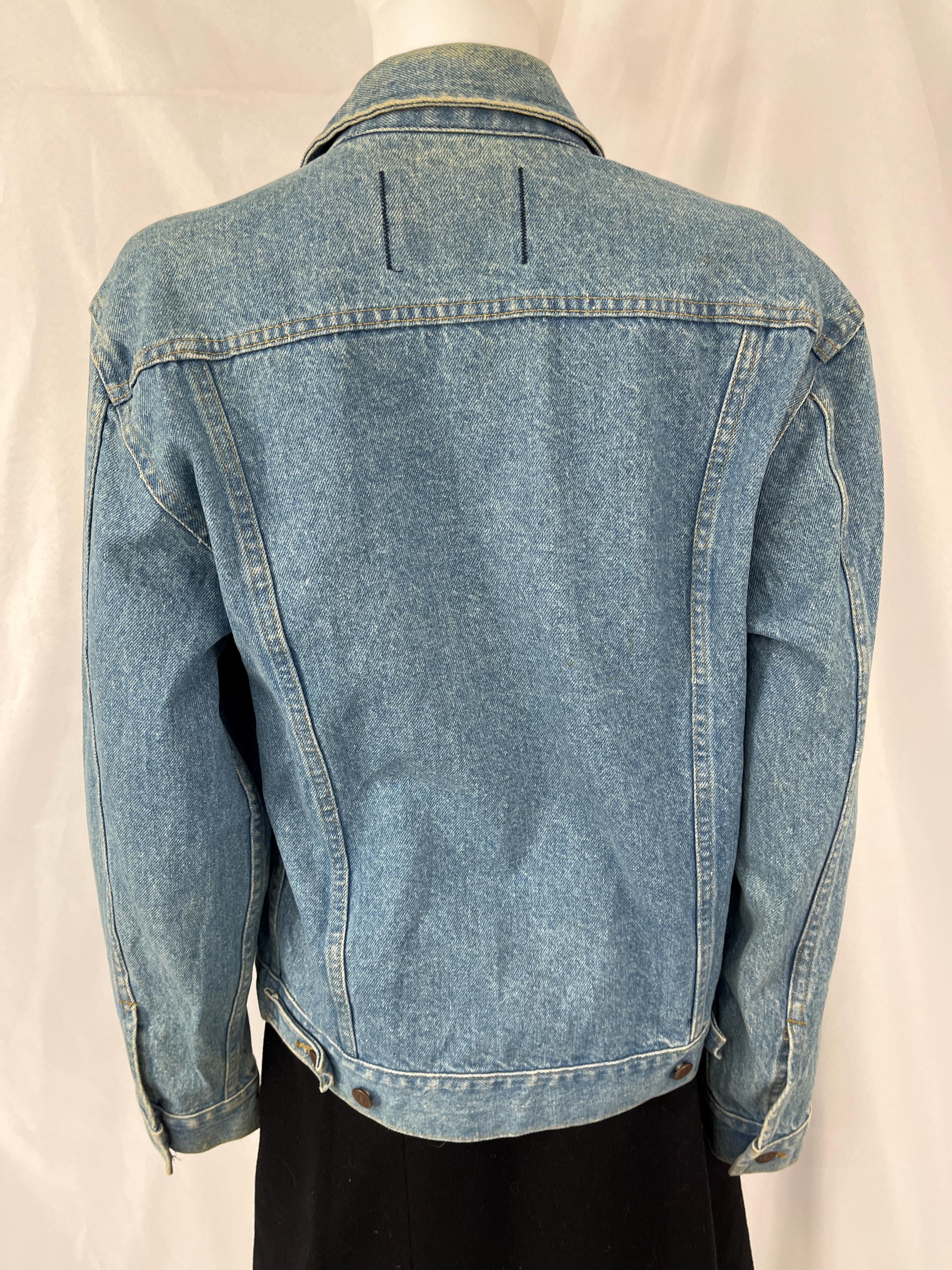 Vintage 70s/80s Sears Roebucks Western Wear Denim Jacket  Size M