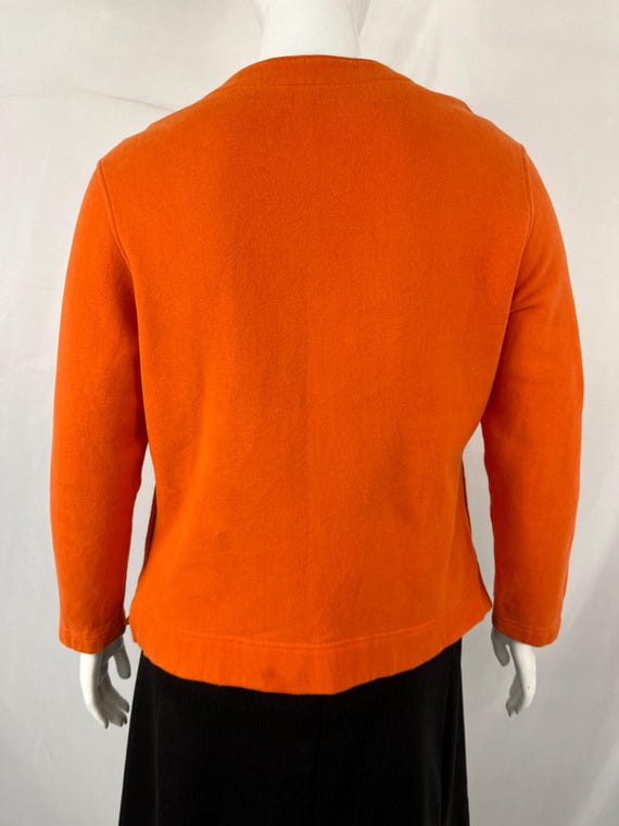Vintage Classic Elements Orange Button Up Hallowe… - image 7