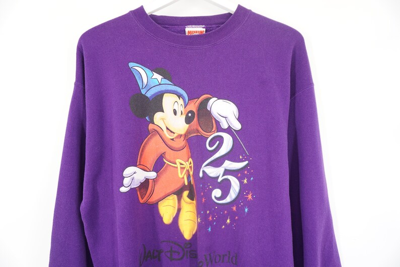 retro walt disney world sweatshirt