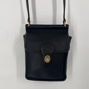 Coach Vintage Black Shoulder Bag - Etsy