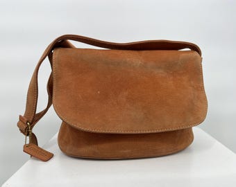バッグ vitage Coach sonoma Nubuck shoulder bag Vintage Nubuc Coach Sonoma Small Flap Crossbody / Shoulder Bag