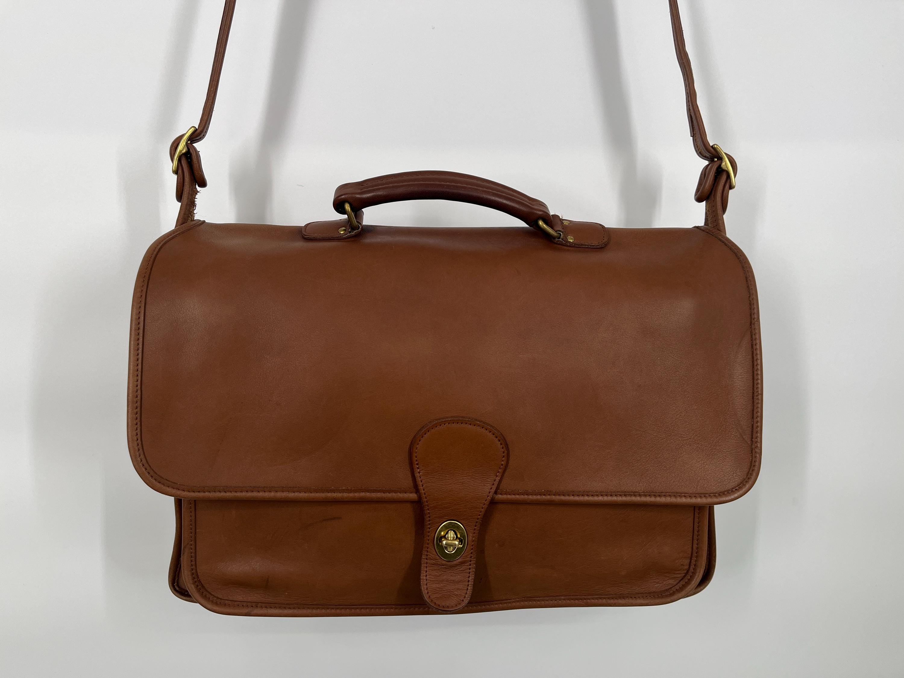 バッグ Vintage Coach Metropolitan Brief Bag Coach Vintage Leather Metropolitan Brief Laptop Bag Black | eBay